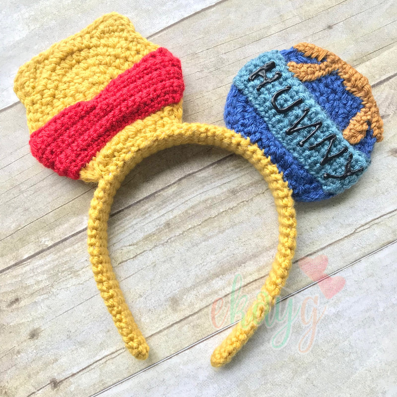 Tigger Mouse Ears - ekayg crafts