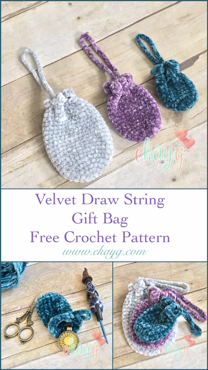 free crochet patterns for small gift bags