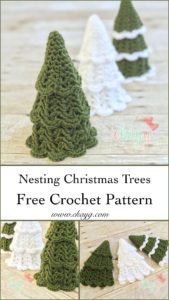Nesting Christmas Tree - ekayg crafts